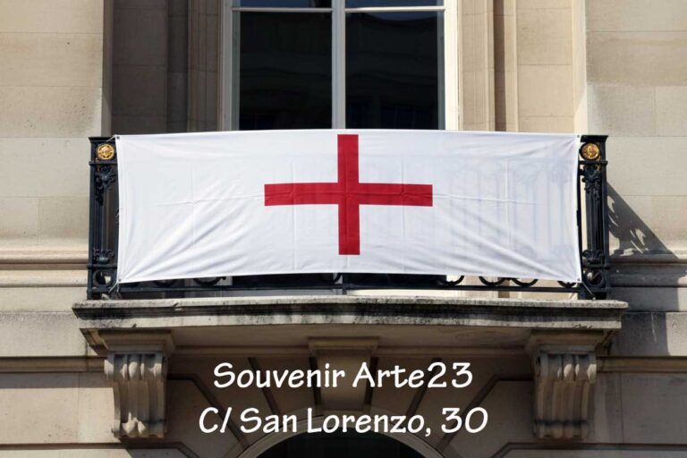 Rodabalcó amb la Creu de Sant Jordi d’Alcoi
